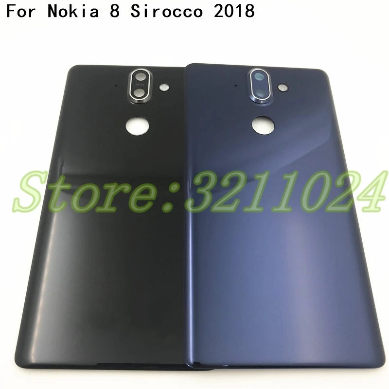 Стеклянная задняя крышка батарейного отсека с объективом камеры для Nokia 8 Sirocco 2018 TA-1005
Стеклянная задняя крышка батарейного отсека с объективом камеры для Nokia 8 Sirocco 2018 TA-1005