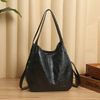 Women Bag Solid Women PU Leather Handbags Luxury Lady Hand Bags Purse Pocket Women Composite Bag Big Tote Sac Bols Shoulder Bag
Women Bag Solid Women PU Leather Handbags Luxury Lady Hand Bags Purse Pocket Women Composite Bag Big Tote Sac Bols Shoulder Bag