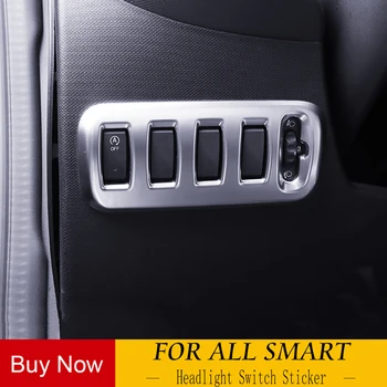 Car headlight switch decoration for the new smart 453 fortwo forfour ABS multi-function control button modification accessories
Car headlight switch decoration for the new smart 453 fortwo forfour ABS multi-function control button modification accessories