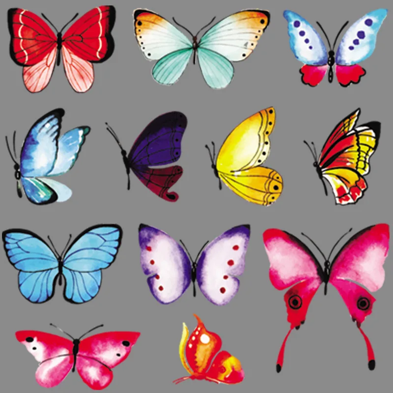 Poemyi Colorful Butterfly Patch Set Animal Iron-on Patches for Clothies Vinyl Thermo Stickers Appliques for Clothing Jacket R
Poemyi Colorful Butterfly Patch Set Animal Iron-on Patches for Clothies Vinyl Thermo Stickers Appliques for Clothing Jacket R