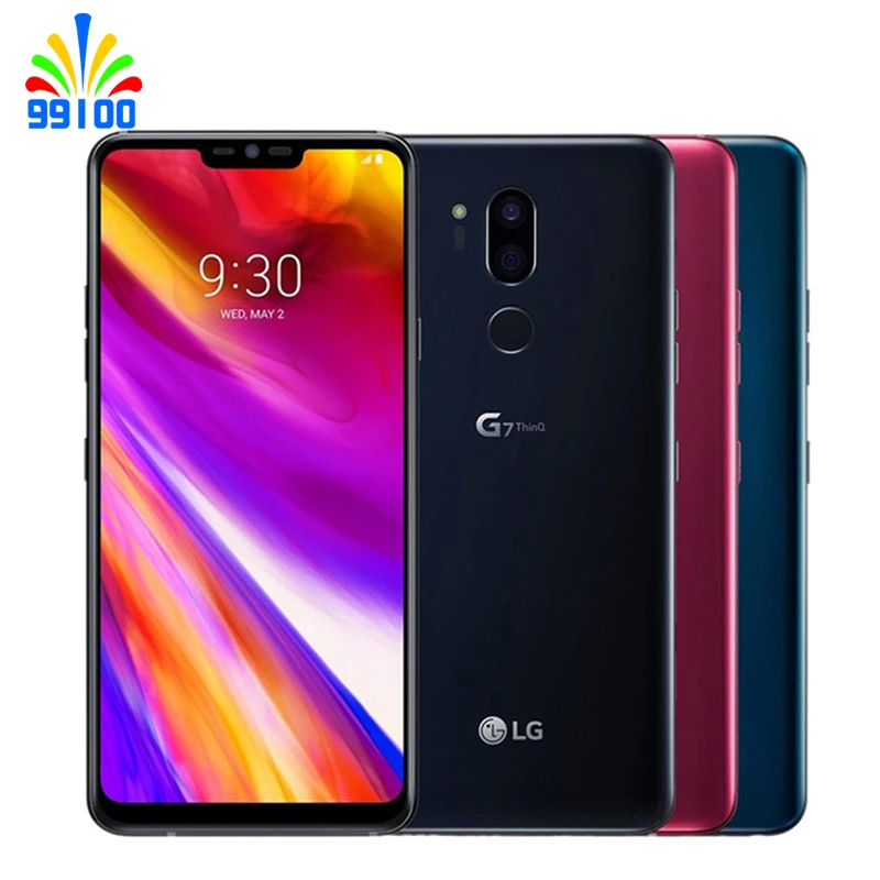 Восстановленный разблокированный Оригинальный сотовый телефон LG G7 ThinQ Корейская
