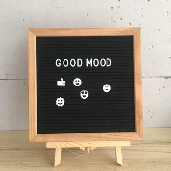 Felt Letter Board Wooden Frame Changeable Symbols Numbers Characters Message Board Home Office Decor Birthday Gift for Kids
Felt Letter Board Wooden Frame Changeable Symbols Numbers Characters Message Board Home Office Decor Birthday Gift for Kids