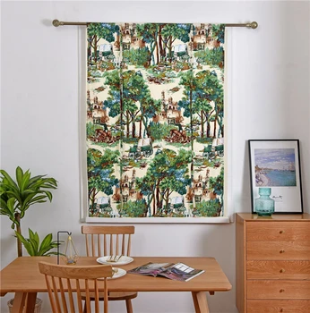 Decorative Curtain Window Treatments Green Cotton Linen Glitter Fabrics Flowers Draperies Bay-screen Decoration-supplies
Decorative Curtain Window Treatments Green Cotton Linen Glitter Fabrics Flowers Draperies Bay-screen Decoration-supplies