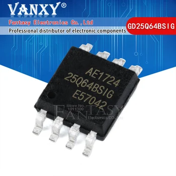100PCS GD25Q64 SOP 25Q64 GD25Q64BSIG SOP-8 25Q64BSIG SOP8 64Mbit Flash Memory original authentic
100PCS GD25Q64 SOP 25Q64 GD25Q64BSIG SOP-8 25Q64BSIG SOP8 64Mbit Flash Memory original authentic