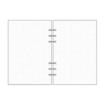6-Hole Loose-Leaf Refills Loose-Leaf Paper Notebook Refills Inside The Notebook Notepad Core A5/A6/A7
6-Hole Loose-Leaf Refills Loose-Leaf Paper Notebook Refills Inside The Notebook Notepad Core A5/A6/A7