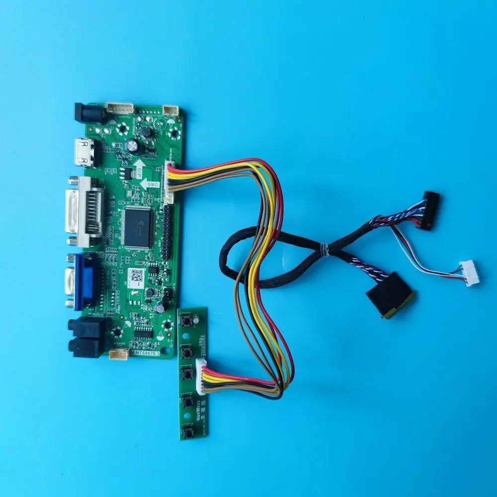 

Комплект для LTN156AT30 LTN156AT30-401 15,6 "1366X768 40pin ЖК-дисплей HDMI-совместимый аудио VGA DVI контроллер платы управления светодиодный панель DIY