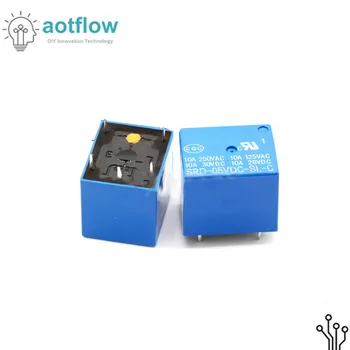 5PCS Relay SRD-03 05 09 06 24 12VDC-SL-C 5PINS 3V 5V 9V 6V 24V 12V High-quality
5PCS Relay SRD-03 05 09 06 24 12VDC-SL-C 5PINS 3V 5V 9V 6V 24V 12V High-quality
