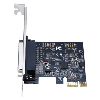 ASIX chipset AX99100 TXB0721X PCI Express PCI-E to parallel port DB25 LPT printer card adapter
ASIX chipset AX99100 TXB0721X PCI Express PCI-E to parallel port DB25 LPT printer card adapter