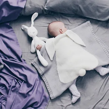 Baby Blanket Newborn Knitted Blankets Super Soft Wrap Infant Swaddle Kids Bath Towel Cute Big Rabbit Ear Baby Toddler Bedding
Baby Blanket Newborn Knitted Blankets Super Soft Wrap Infant Swaddle Kids Bath Towel Cute Big Rabbit Ear Baby Toddler Bedding