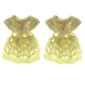 Free Shipping 12 miniature crochet dress sweater baby shower baptism for party christening decorations 7cm
Free Shipping 12 miniature crochet dress sweater baby shower baptism for party christening decorations 7cm