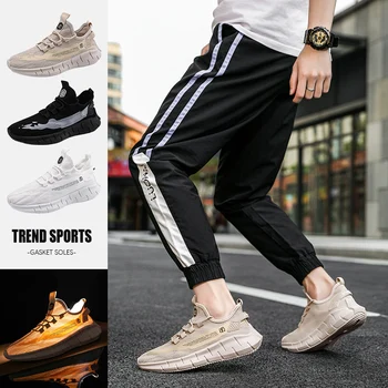 Men Sneakers 2020 New Breathable Slip on Sport Shoes Men Mesh Shoes Fashion No-slip Men Vulcanize Shoes Tenis Masculino Outdoor 
Men Sneakers 2020 New Breathable Slip on Sport Shoes Men Mesh Shoes Fashion No-slip Men Vulcanize Shoes Tenis Masculino Outdoor