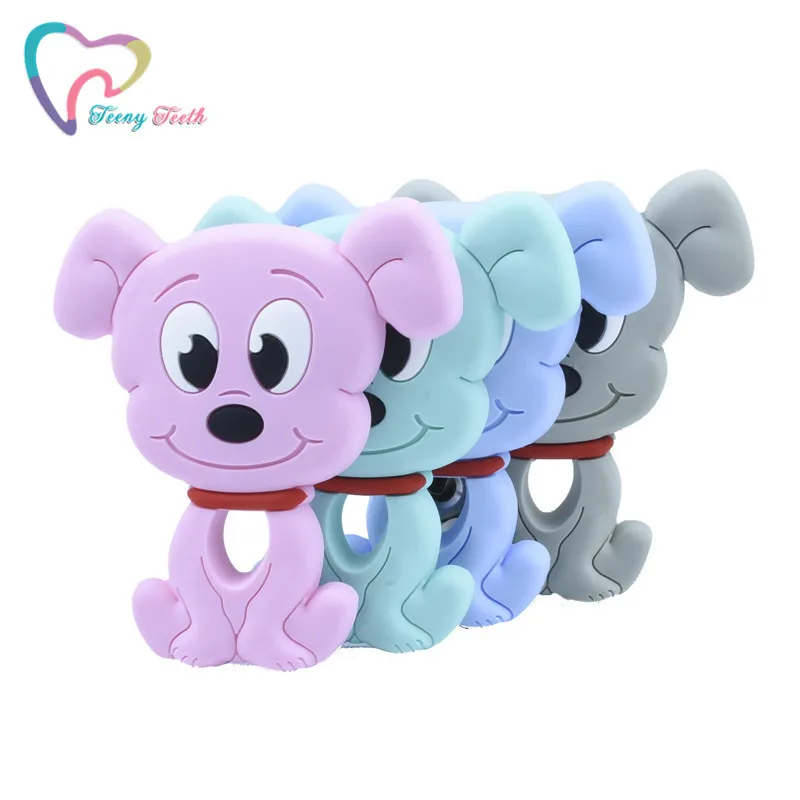 10 PCS Baby Teether Food Grade Silicone Puppy Cartoon Dog Teether Chewable Soft Baby Teething Nursing Pendant Toys For Newborn
10 PCS Baby Teether Food Grade Silicone Puppy Cartoon Dog Teether Chewable Soft Baby Teething Nursing Pendant Toys For Newborn