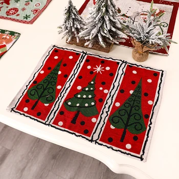 New Year Dinner Party Table Decors Christmas Heat Resistant Table Mat Desktop Cutlery Tableware Cup Placement Pad
New Year Dinner Party Table Decors Christmas Heat Resistant Table Mat Desktop Cutlery Tableware Cup Placement Pad
