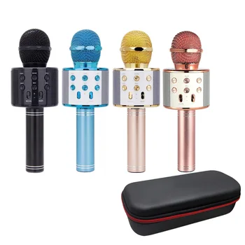 Besegad Portable Wireless Bluetooth Karaoke Microphone Built-in Speaker with Carrying Bag for iOS Android Phone
Besegad Portable Wireless Bluetooth Karaoke Microphone Built-in Speaker with Carrying Bag for iOS Android Phone
