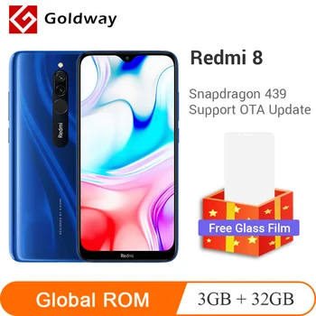 Global ROM Xiaomi Redmi 8 3GB RAM 32GB ROM Mobile Phone Snapdragon 439 Octa Core 6.22" 5000mAh Battery 12MP Dual Camera
Global ROM Xiaomi Redmi 8 3GB RAM 32GB ROM Mobile Phone Snapdragon 439 Octa Core 6.22" 5000mAh Battery 12MP Dual Camera