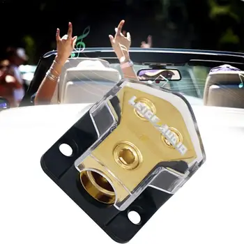 Car Audio Power Supply Distribution 1*1GA In 2*4GA Splitter Out Distribution Block Ground Power S4I5
Car Audio Power Supply Distribution 1*1GA In 2*4GA Splitter Out Distribution Block Ground Power S4I5