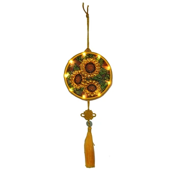 DIY Sunflower Diamond Painting Light DIY Embroidery Light Special Drill LED Light Round Beads with Pendant Hanging Light
DIY Sunflower Diamond Painting Light DIY Embroidery Light Special Drill LED Light Round Beads with Pendant Hanging Light