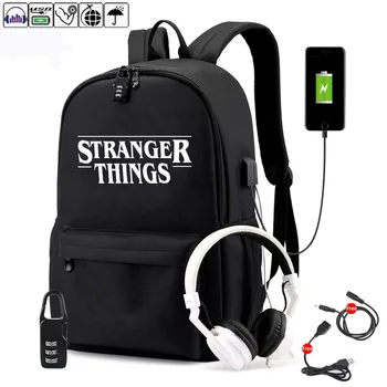 Luminous Bag Multifunction USB Charging Stranger Things Travel Canvas Student Backpack For Teenagers Boys Girls School Bag
Luminous Bag Multifunction USB Charging Stranger Things Travel Canvas Student Backpack For Teenagers Boys Girls School Bag