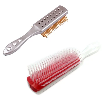 1 Pcs Seven-Line Heat-Resistance Oil Head Hair Comb Ballpoint Comb & 1Pcs Comb 9 Row D41 Women Styling Large Hair Brush
1 Pcs Seven-Line Heat-Resistance Oil Head Hair Comb Ballpoint Comb & 1Pcs Comb 9 Row D41 Women Styling Large Hair Brush