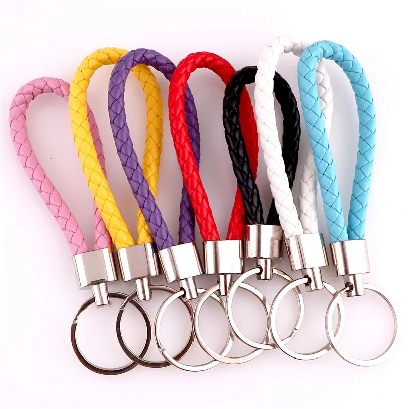2x Fashion Unisex Braided Leather Rope Handmade Waven Keychain Leather Key Chain Ring Holder for Car Keyring Men Women Keychains
2x Fashion Unisex Braided Leather Rope Handmade Waven Keychain Leather Key Chain Ring Holder for Car Keyring Men Women Keychains