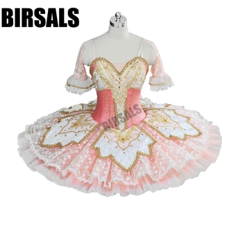 Pink Peach Fairy Princess Professional Tutu Women Ballet Pancake Costume Platter Bellrina Pink Tutu BT9039
Pink Peach Fairy Princess Professional Tutu Women Ballet Pancake Costume Platter Bellrina Pink Tutu BT9039