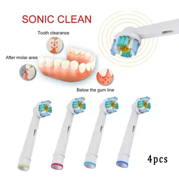 4 Pcs Toothbrush Heads Universal Replacement Electric For Oral B Braun Vitality EB-18A Soft Tooth Brush Heads
4 Pcs Toothbrush Heads Universal Replacement Electric For Oral B Braun Vitality EB-18A Soft Tooth Brush Heads