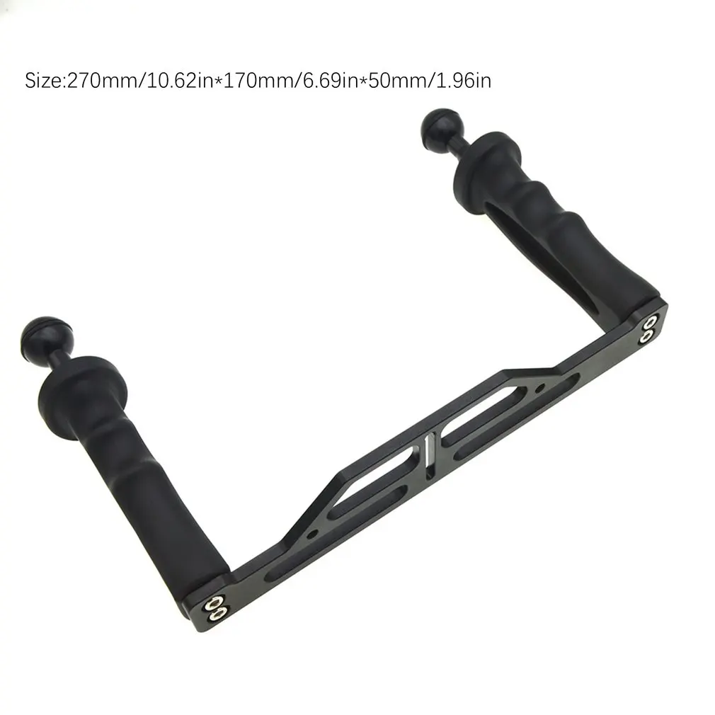 Metal Handheld Stabilizer Rig Tray Handle Hand Grip Underwater Scuba Diving Tray Mount LED Light For GoPro 6/5/4/3+/3
Metal Handheld Stabilizer Rig Tray Handle Hand Grip Underwater Scuba Diving Tray Mount LED Light For GoPro 6/5/4/3+/3