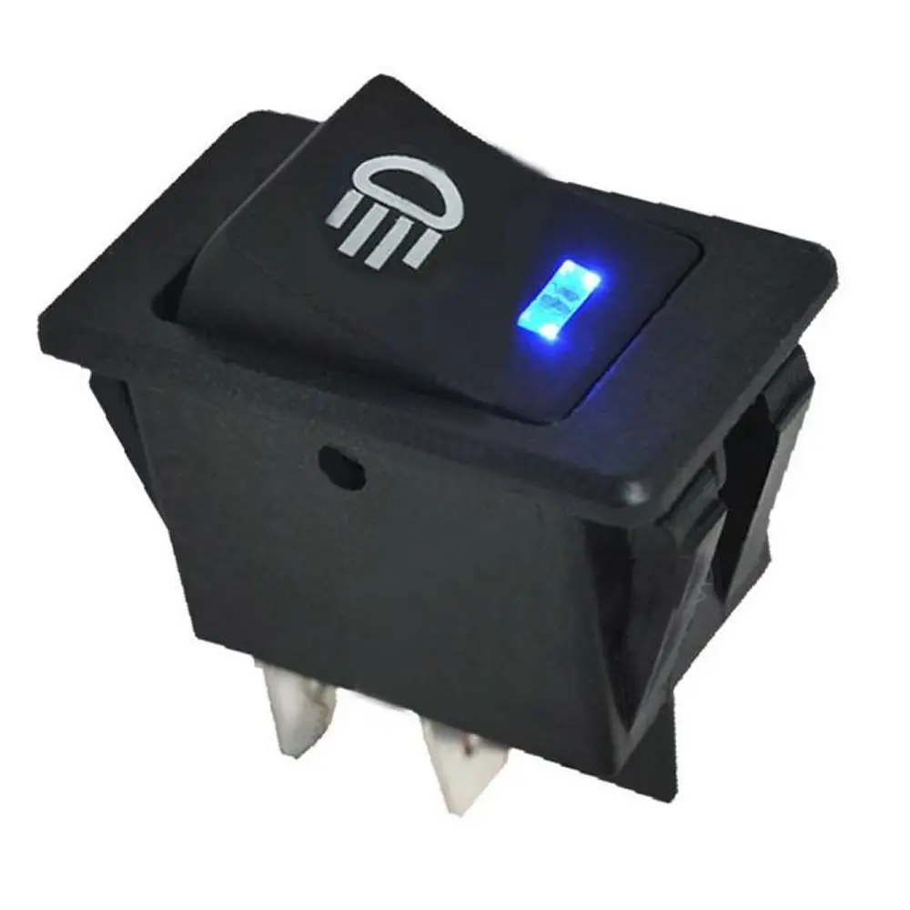 Car Styling 12V 35A Universal Car Fog Light Rocker Switch Blue LED Dash Dashboard 4Pins
Car Styling 12V 35A Universal Car Fog Light Rocker Switch Blue LED Dash Dashboard 4Pins