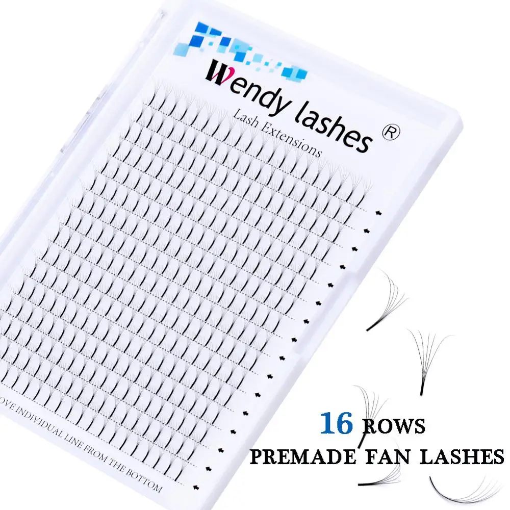 16 Rows Premade Volume Fan Lashes 5D Russian Volume Professional Eyelash Extensions C/D Curl Faux Mink Eyelash Extensions
16 Rows Premade Volume Fan Lashes 5D Russian Volume Professional Eyelash Extensions C/D Curl Faux Mink Eyelash Extensions