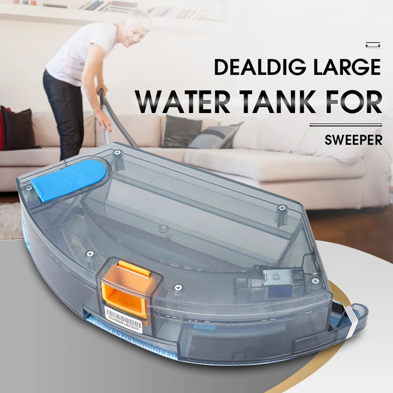 Dealdig 350ml Large Water Tank replacement Sweeper Tank + Mop For Dealdig Sweeper