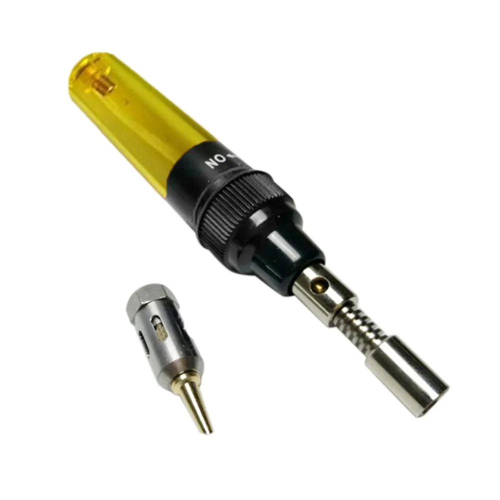 Soldering Solder Iron 1300 Degree Gas Blow Torch Cordless Butane Tip Tool Welding Pen Burner 8ml Welding Soldering Kit
Soldering Solder Iron 1300 Degree Gas Blow Torch Cordless Butane Tip Tool Welding Pen Burner 8ml Welding Soldering Kit