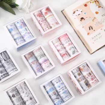 10 Rolls/Set Washi Tape Set Creative Ins Fresh Hand Account DIY Decorative Stickers Children Art Handmade Masking Tape Lenth 2M
10 Rolls/Set Washi Tape Set Creative Ins Fresh Hand Account DIY Decorative Stickers Children Art Handmade Masking Tape Lenth 2M