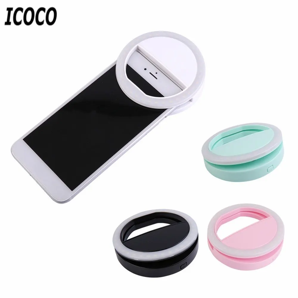 ICOCO 3 Modes 36LEDs Mobile Phone Selfie Light Clip-On LED Ring Flash Light Camera Photography Phone Light for Iphone Samsung
ICOCO 3 Modes 36LEDs Mobile Phone Selfie Light Clip-On LED Ring Flash Light Camera Photography Phone Light for Iphone Samsung