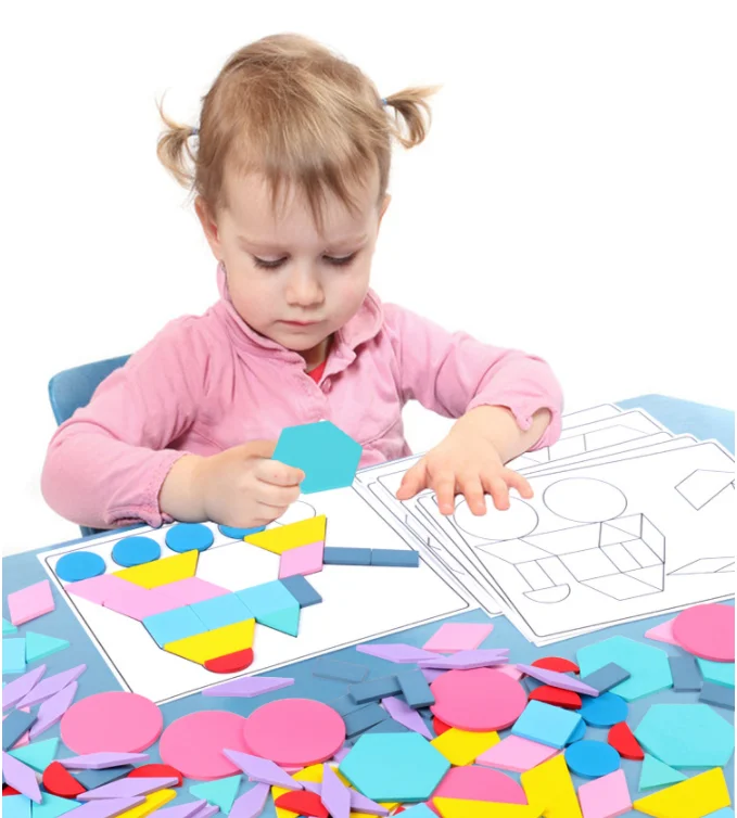 Toys in the middle class puzzle area material for small class jigsaw puzzle intelligence kindergarten graphics puzzle geometric
Toys in the middle class puzzle area material for small class jigsaw puzzle intelligence kindergarten graphics puzzle geometric