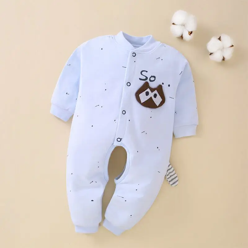 2019 Spring Autumn Winter Boneless Newborn Baby Onesie Pure Cotton Thin Quilted Baby Sleep Romper Warm Closed Crotch Crawling Cl
2019 Spring Autumn Winter Boneless Newborn Baby Onesie Pure Cotton Thin Quilted Baby Sleep Romper Warm Closed Crotch Crawling Cl