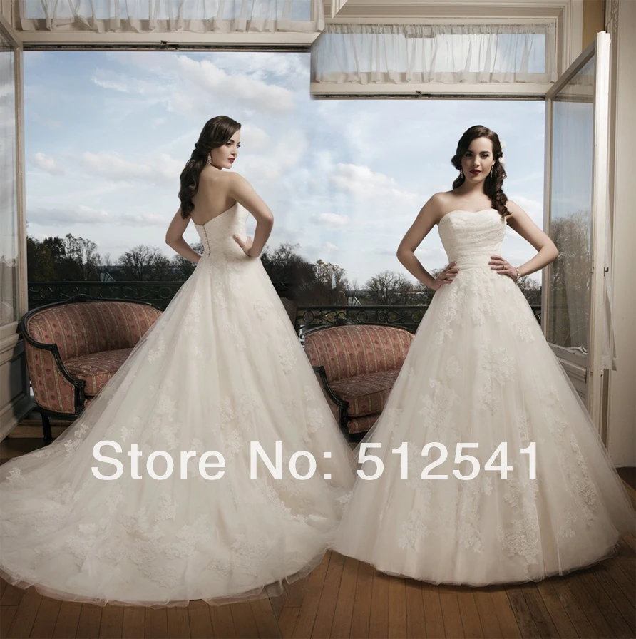 robe de mariee Best Selling 2019 Sweetheart A Line Wedding Dresses Pleat Applique Lace Button Back Sweep Train Bridal Gown
robe de mariee Best Selling 2019 Sweetheart A Line Wedding Dresses Pleat Applique Lace Button Back Sweep Train Bridal Gown