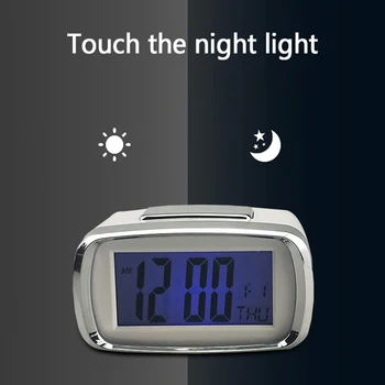 New Candy Color Digital Alarm Clock Smart LCD Night Light Display Clock Snooze Fuction Student Bedroom Desk Table Clocks
New Candy Color Digital Alarm Clock Smart LCD Night Light Display Clock Snooze Fuction Student Bedroom Desk Table Clocks