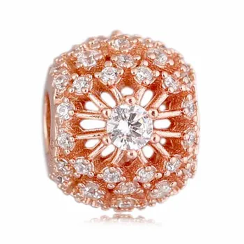 Authentic 925 Sterling Silver Bead Charm Openwork Rose Inner Radiance Beads Fit Bracelet Bangle Diy Jewelry
Authentic 925 Sterling Silver Bead Charm Openwork Rose Inner Radiance Beads Fit Bracelet Bangle Diy Jewelry