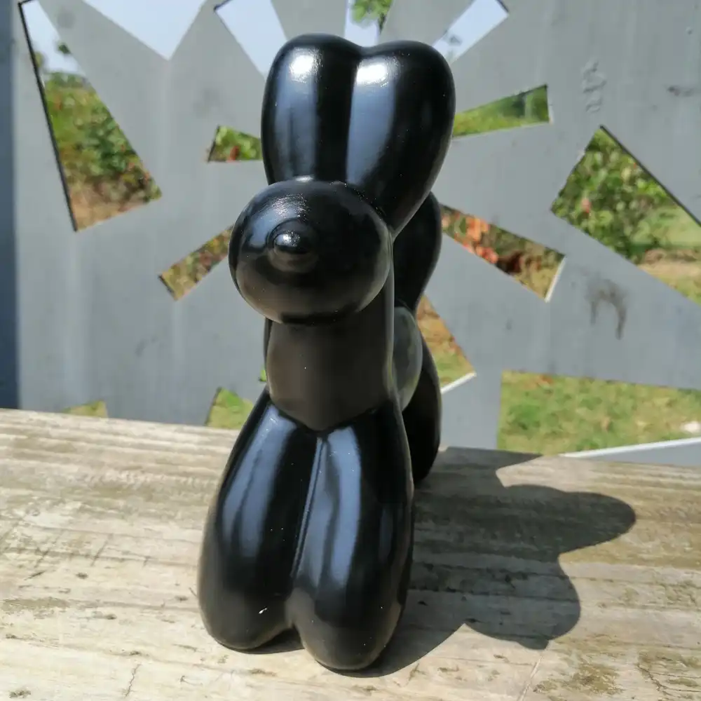 creative balloon dog resin crafts sculpture gift fashion cute