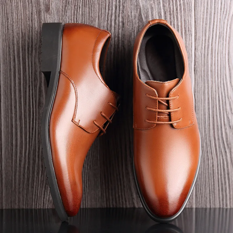 Men Shoes Four Seasons Paragraph Business Casual Leather Shoes Leather Boot Formal Wear Genuine Leather Leather
Men Shoes Four Seasons Paragraph Business Casual Leather Shoes Leather Boot Formal Wear Genuine Leather Leather
