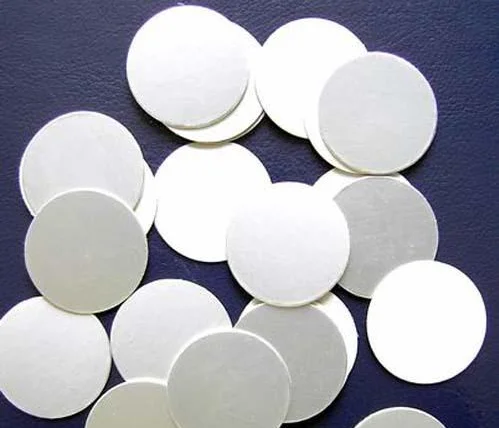 30mm For induction sealingplactic laminated aluminum foil lid liners 10000pcs ATT
30mm For induction sealingplactic laminated aluminum foil lid liners 10000pcs ATT