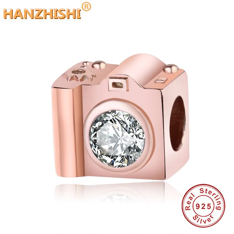 S925 Jewelry Fits Original Pandora Charm Bracelets Camera Rose Color Beads 925 Sterling Silver Making Charm DIY Gift Berloque
S925 Jewelry Fits Original Pandora Charm Bracelets Camera Rose Color Beads 925 Sterling Silver Making Charm DIY Gift Berloque