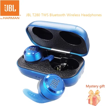 Original JBL T280 TWS Bluetooth Wireless Headphones True Wireless Sport Running Headset IPX5 Charging Case Earbuds With Mic
Original JBL T280 TWS Bluetooth Wireless Headphones True Wireless Sport Running Headset IPX5 Charging Case Earbuds With Mic