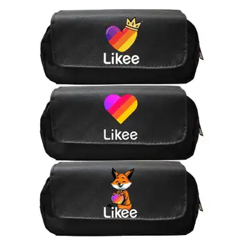 New LIKEE Pencil Case Cute Stationery Bag Cat Fox Kids Gifts School Supplies Russia Style Likee App Students Pen Holder Bag
New LIKEE Pencil Case Cute Stationery Bag Cat Fox Kids Gifts School Supplies Russia Style Likee App Students Pen Holder Bag