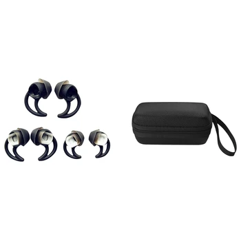 Replace Noise Isolation Ears with Extract Layer Comfort Ears Black with Earbud Headphones Case
Replace Noise Isolation Ears with Extract Layer Comfort Ears Black with Earbud Headphones Case