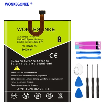 WONKEGONKE 5000mah HB526379EBC Battery For Huawei Honor 4C Pro Y6 Pro Honor Play 5X Holly 2 plus TIT-AL00 CL10 TIT-L01 TIT-U02
WONKEGONKE 5000mah HB526379EBC Battery For Huawei Honor 4C Pro Y6 Pro Honor Play 5X Holly 2 plus TIT-AL00 CL10 TIT-L01 TIT-U02