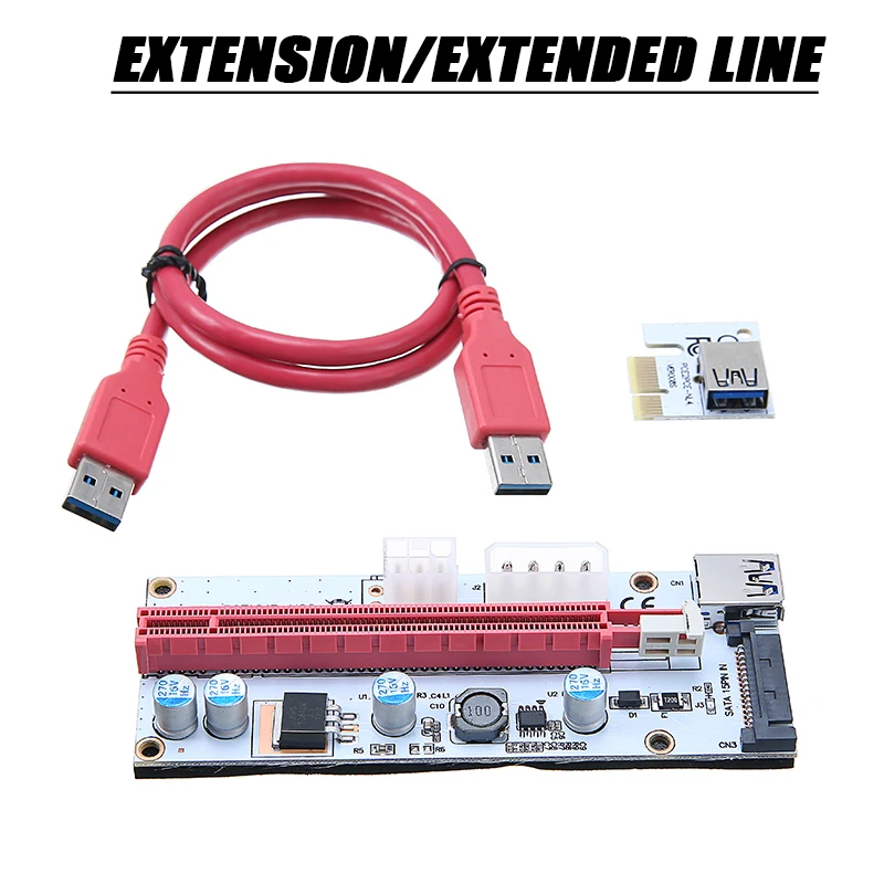 Для любых видеокарт 8 GPU, 1 шт., скорость передачи 1000 МБ/с., адаптер PCI-E 16X, 1X Райзер с кабелем USB 3,0 60 см
Для любых видеокарт 8 GPU, 1 шт., скорость передачи 1000 МБ/с., адаптер PCI-E 16X, 1X Райзер с кабелем USB 3,0 60 см