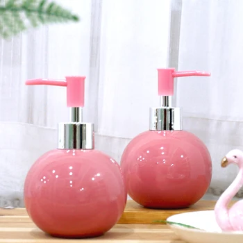Ceramics soap Essence bottle Liquid Soap Dispenser Home Kitchen hand sanitizer Storage shampoo bottle Bathroom Accessories 250ml
Ceramics soap Essence bottle Liquid Soap Dispenser Home Kitchen hand sanitizer Storage shampoo bottle Bathroom Accessories 250ml