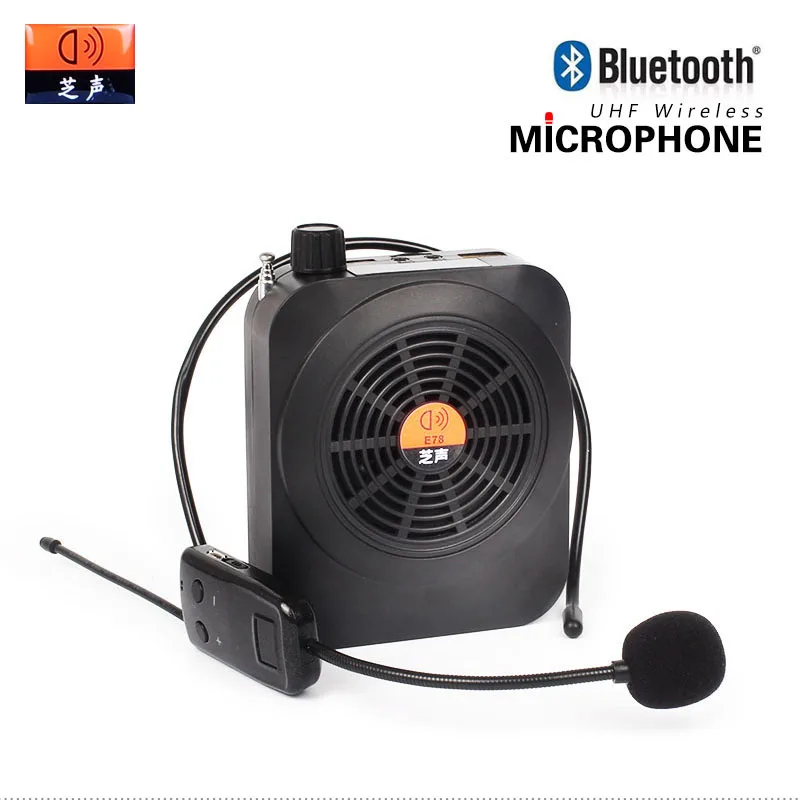 Portable Voice Amplifier For Teacher Traning Promotion Mini Bludtooth Speaker Rechargeable Megaphone Wireless Microphone USB FM
Portable Voice Amplifier For Teacher Traning Promotion Mini Bludtooth Speaker Rechargeable Megaphone Wireless Microphone USB FM