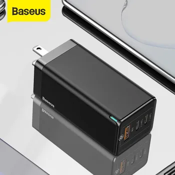 Baseus US Plug GaN Fast Charger 65W Quick Charge 4.0 3.0 USB C PD Charger 3 USB Ports Portable Charger ForMacbook Pro foriPhone
Baseus US Plug GaN Fast Charger 65W Quick Charge 4.0 3.0 USB C PD Charger 3 USB Ports Portable Charger ForMacbook Pro foriPhone